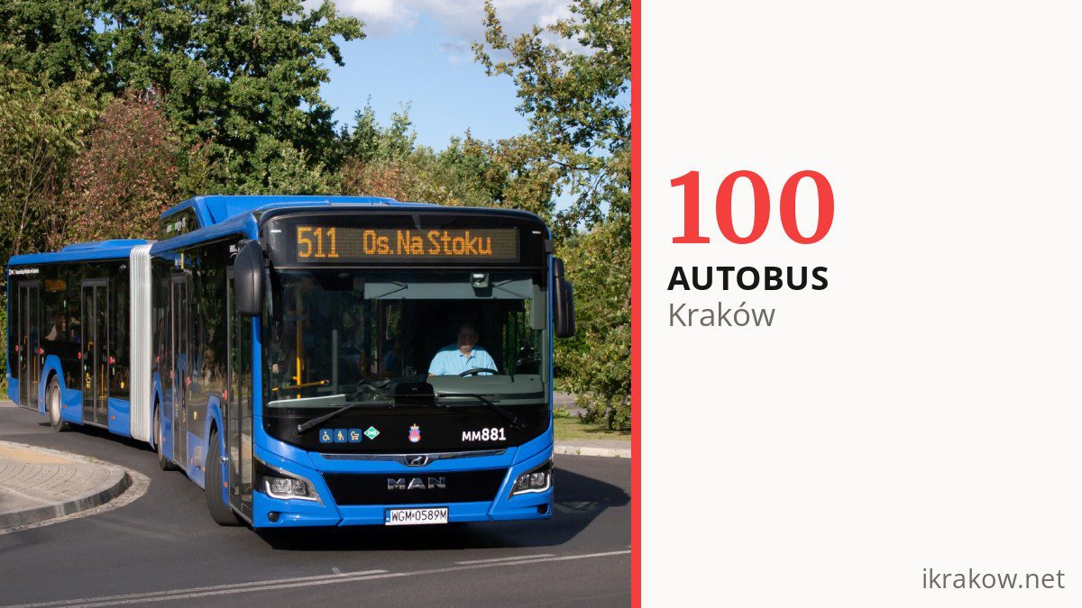 Autobus 100 w Krakowie