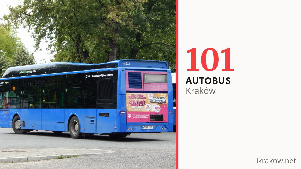 Autobus 101 w Krakowie