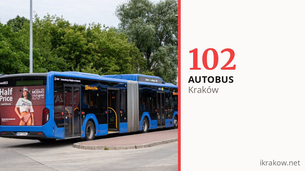 Autobus 102 w Krakowie