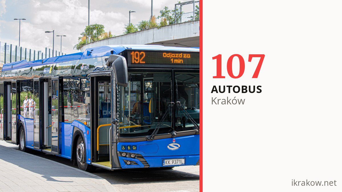 Autobus 107 w Krakowie