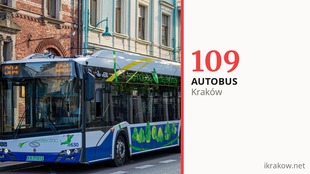 Autobus 109 w Krakowie