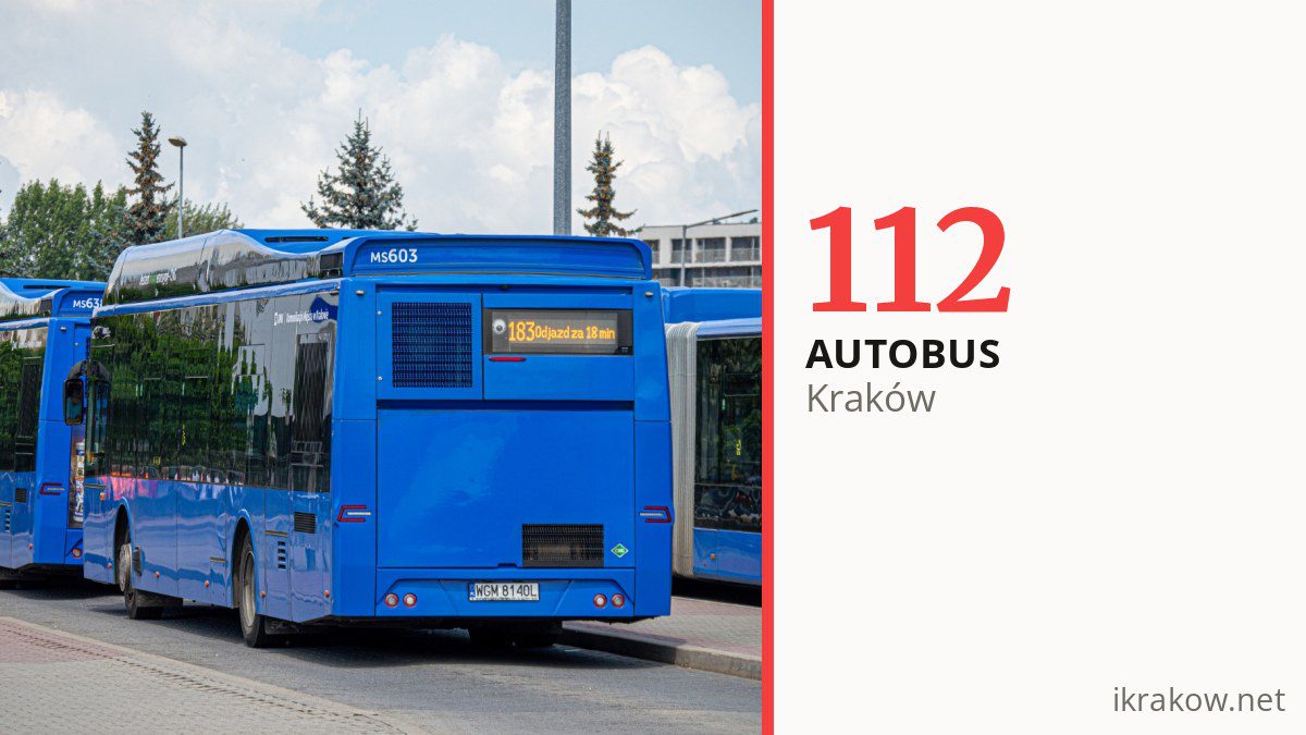 Autobus 112 w Krakowie