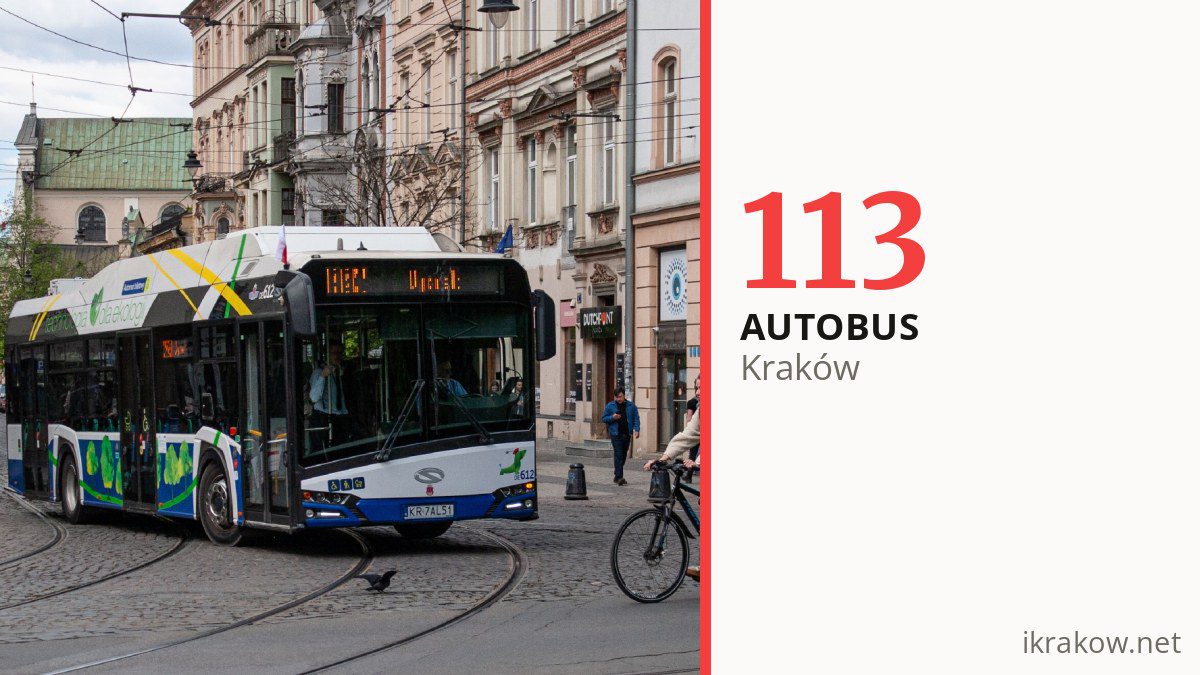 Autobus 113 w Krakowie