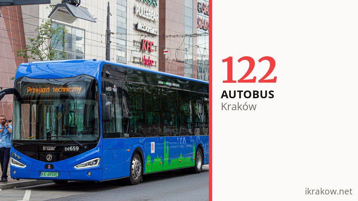 Autobus 122 w Krakowie