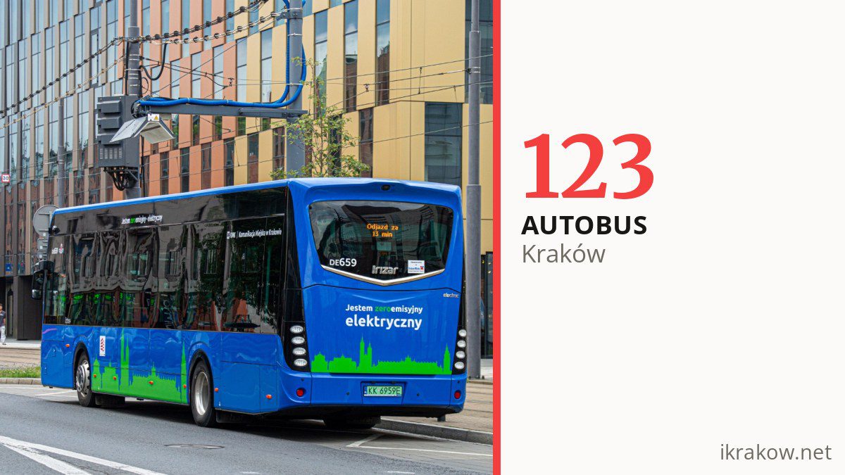 Autobus 123 w Krakowie