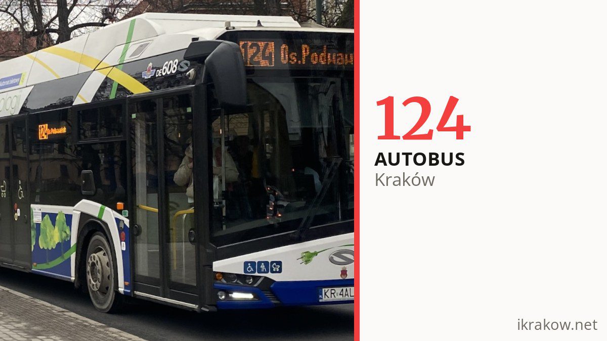 Autobus 124 w Krakowie