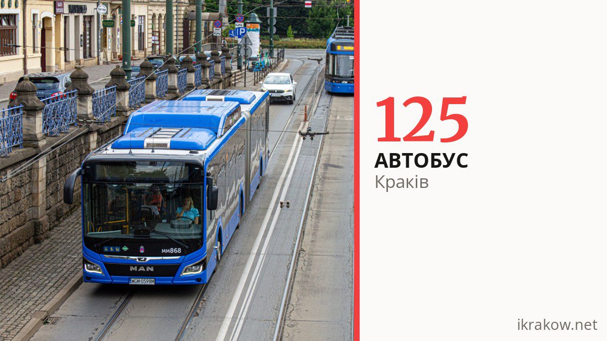 Автобус 125 у Кракові