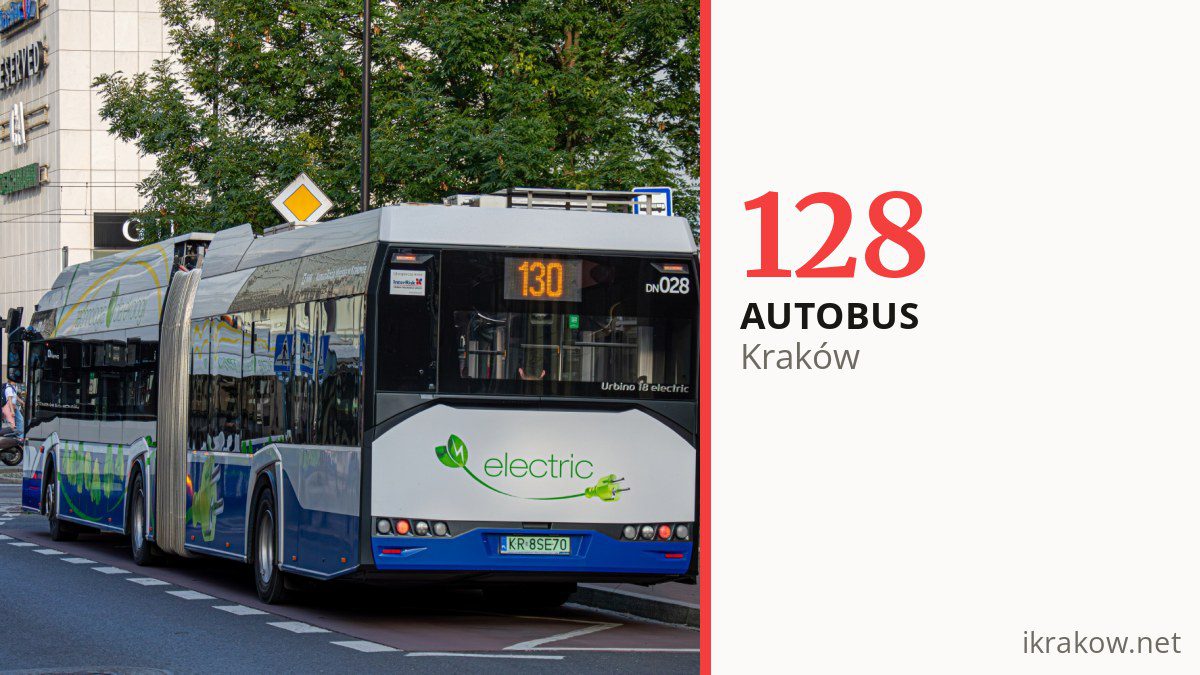 Autobus 128 w Krakowie