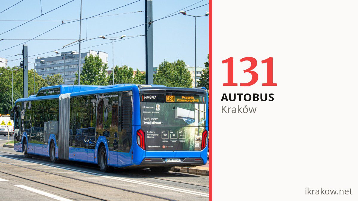 Autobus 131 w Krakowie