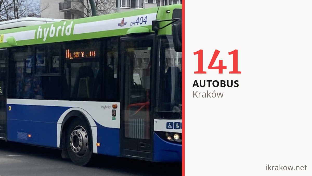 Autobus 141 w Krakowie