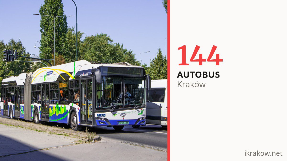 Autobus 144 w Krakowie