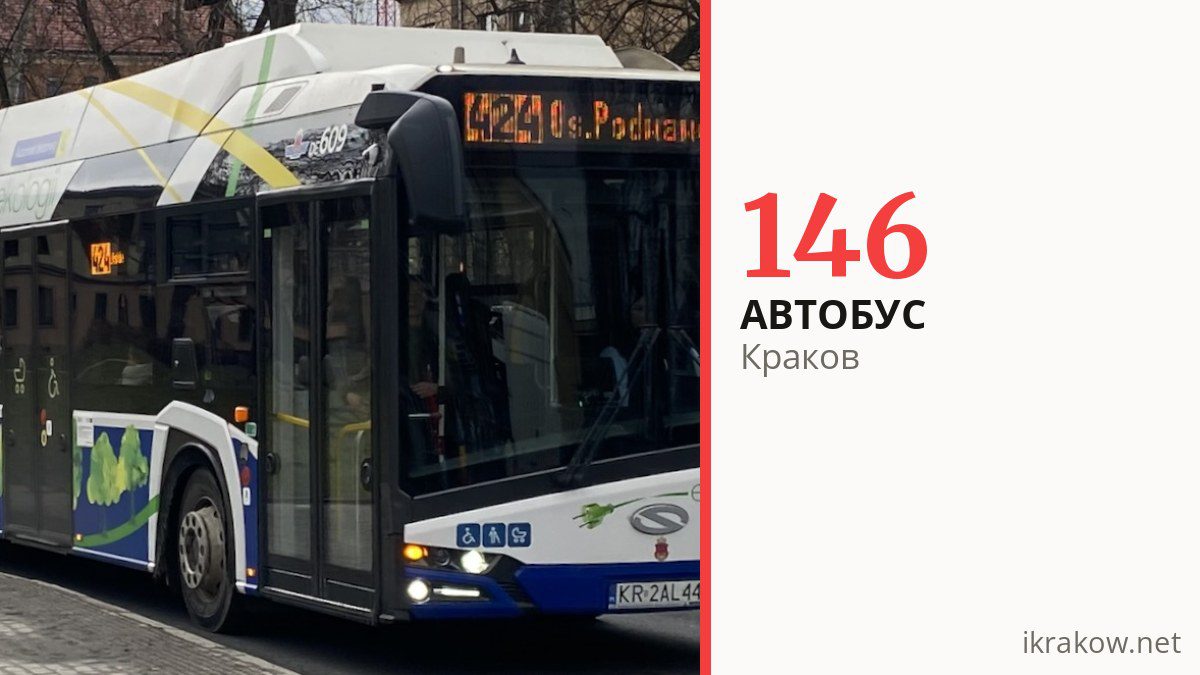 Автобус 146 в Кракове