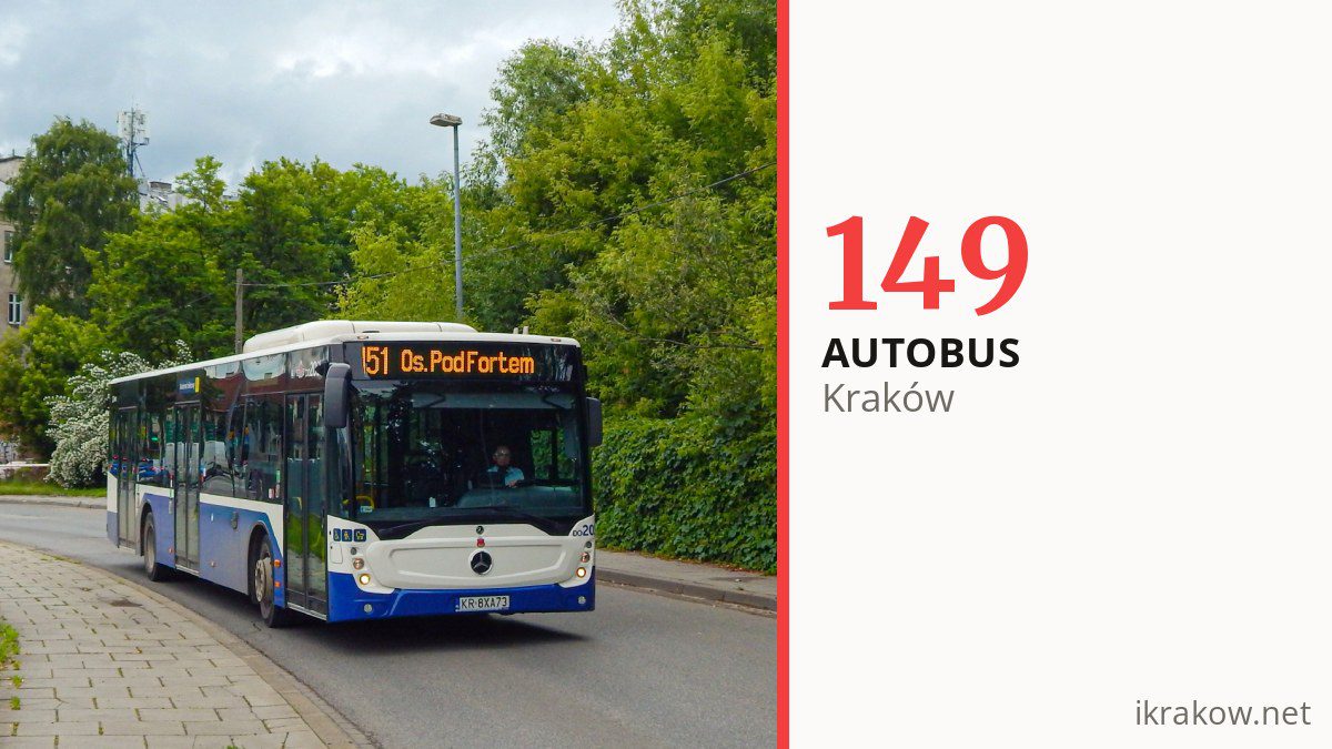 Autobus 149 w Krakowie