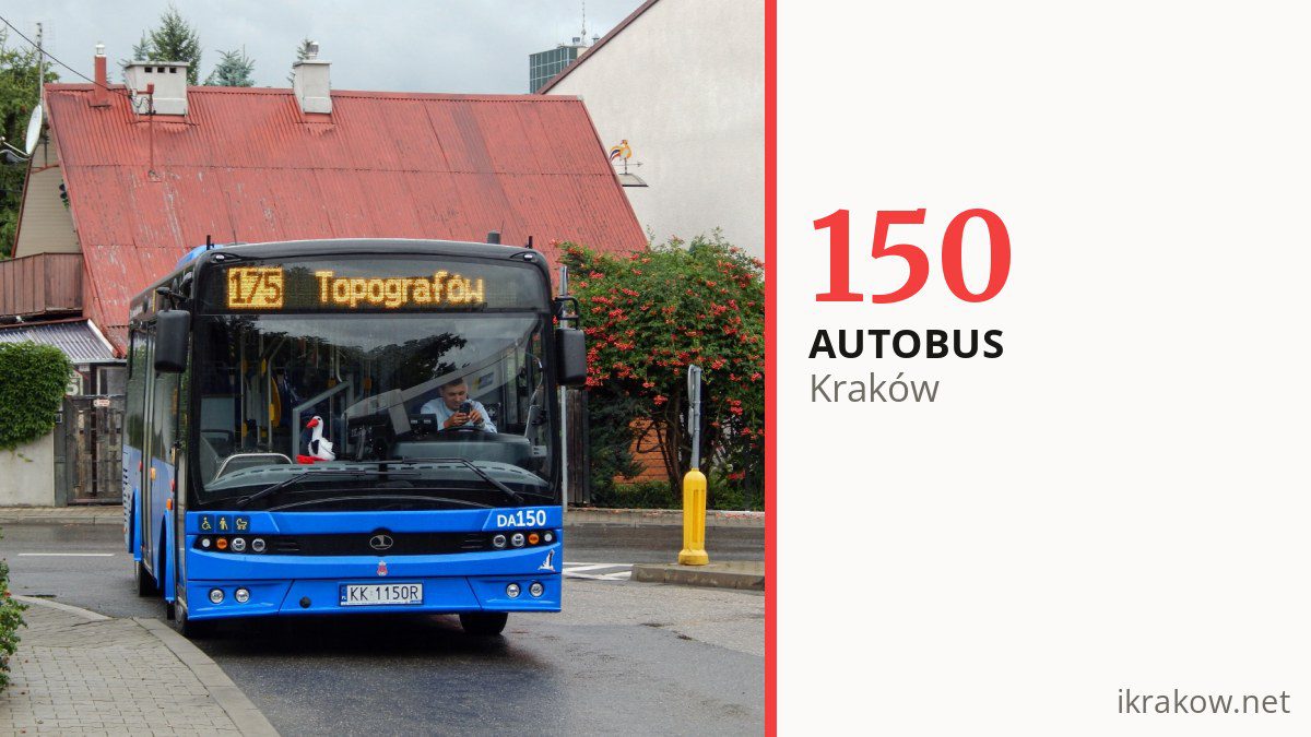 Autobus 150 w Krakowie