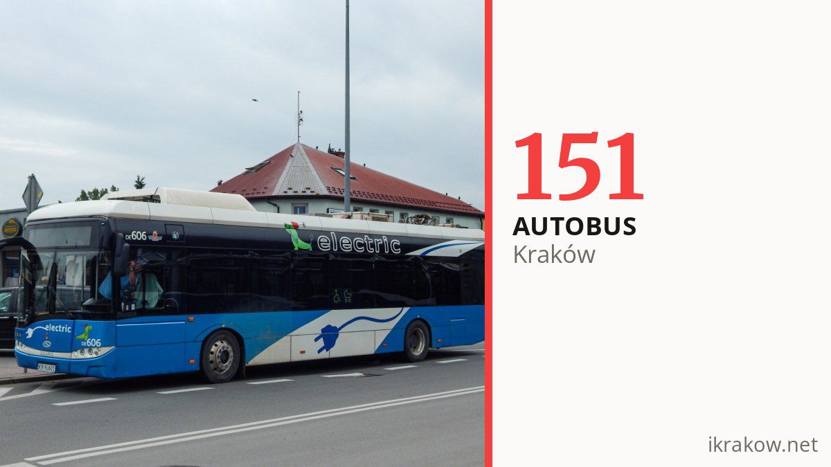 Autobus 151 w Krakowie