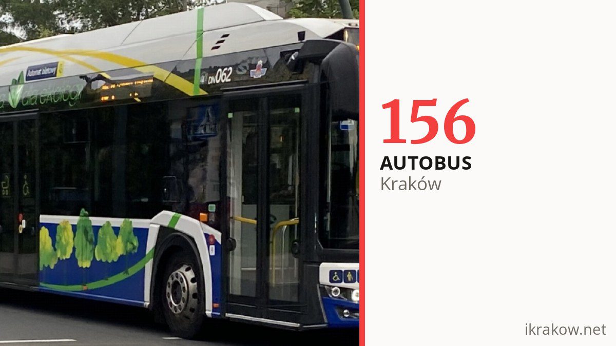 Autobus 156 w Krakowie