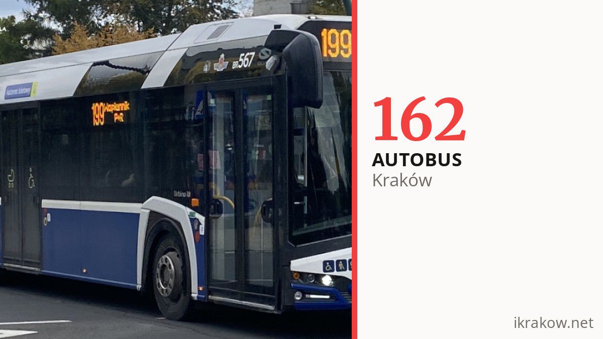 Autobus 162 w Krakowie