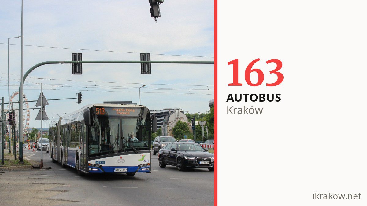 Autobus 163 w Krakowie