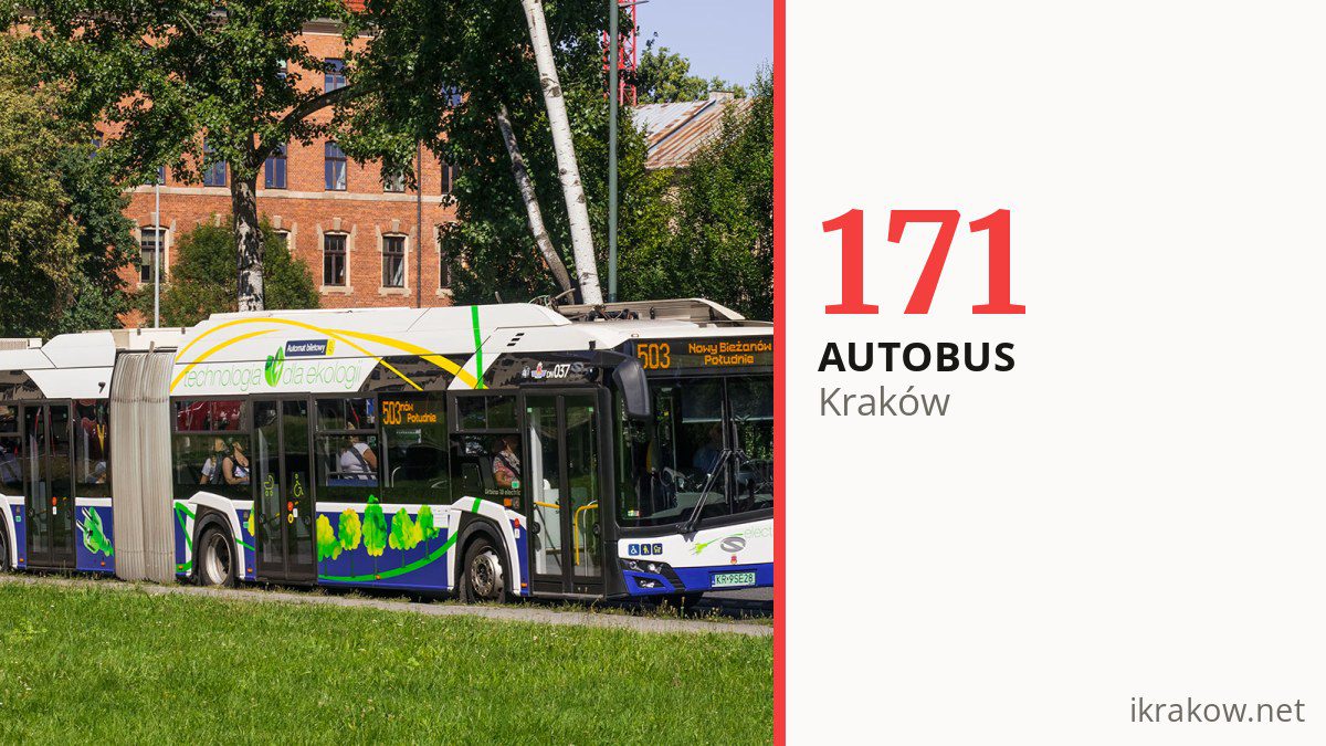 Autobus 171 w Krakowie
