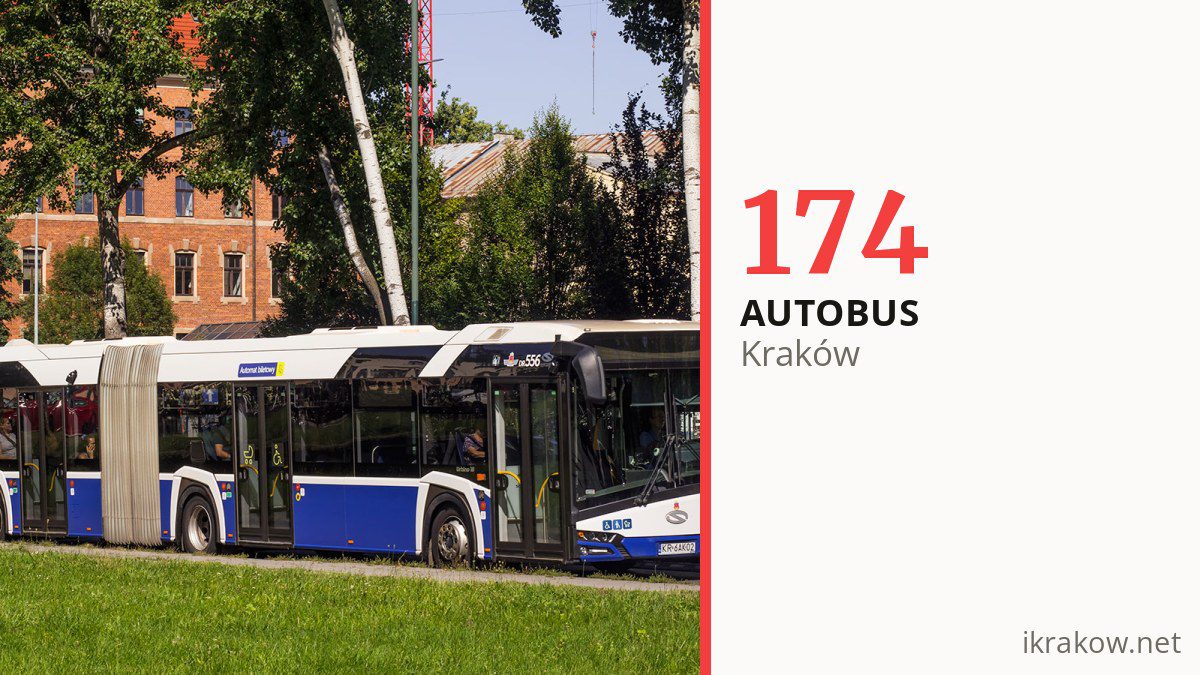 Autobus 174 w Krakowie