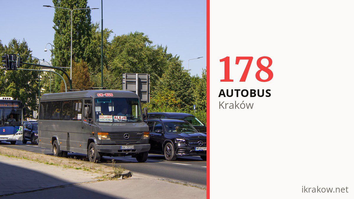 Autobus 178 w Krakowie