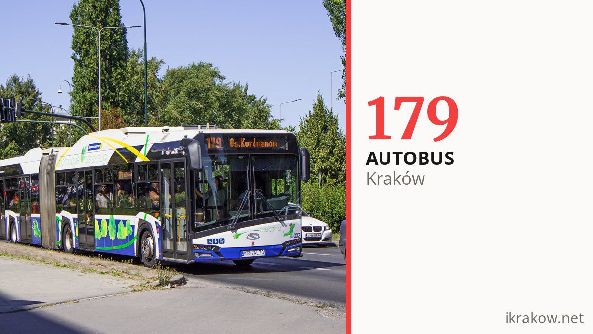 Autobus 179 w Krakowie