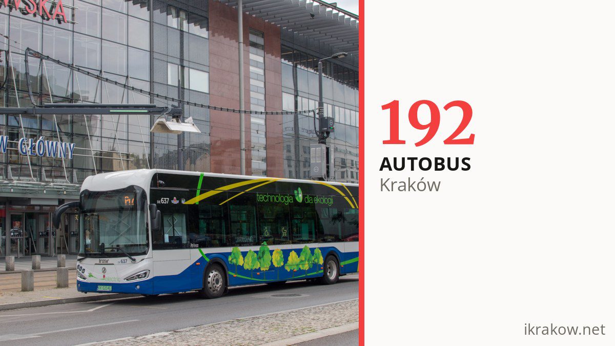 Autobus 192 w Krakowie