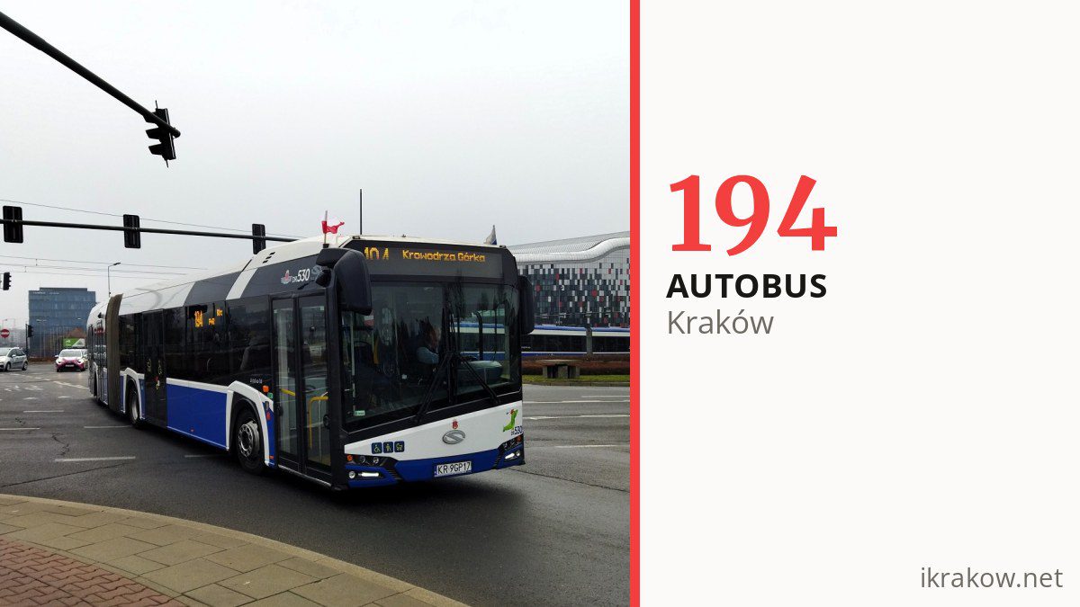 Autobus 194 w Krakowie