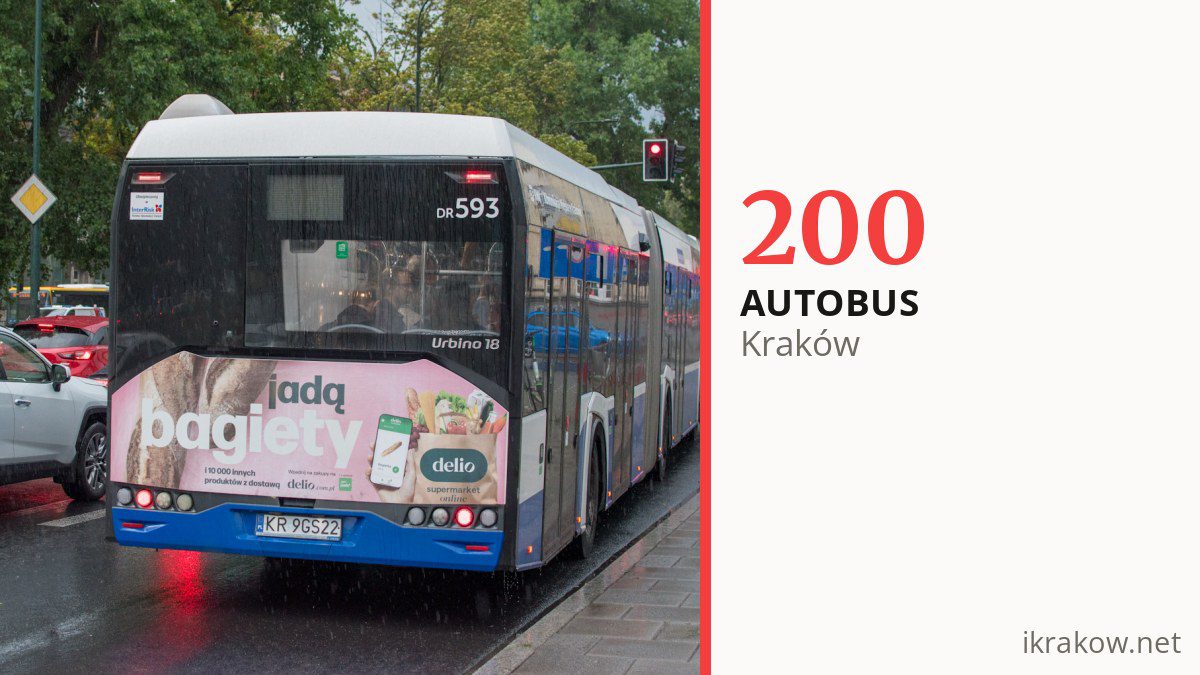 Autobus 200 w Krakowie