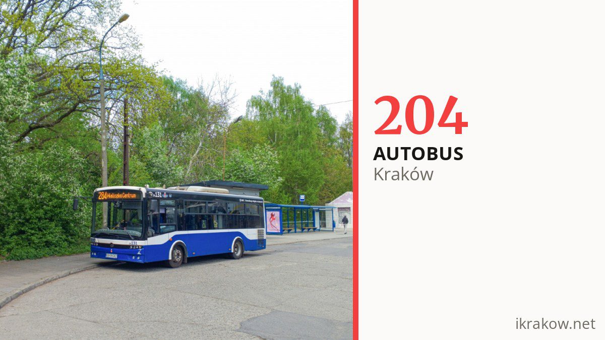 Autobus 204 w Krakowie