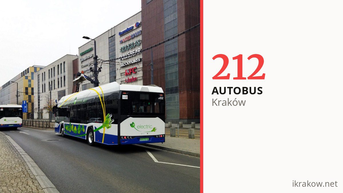 Autobus 212 w Krakowie