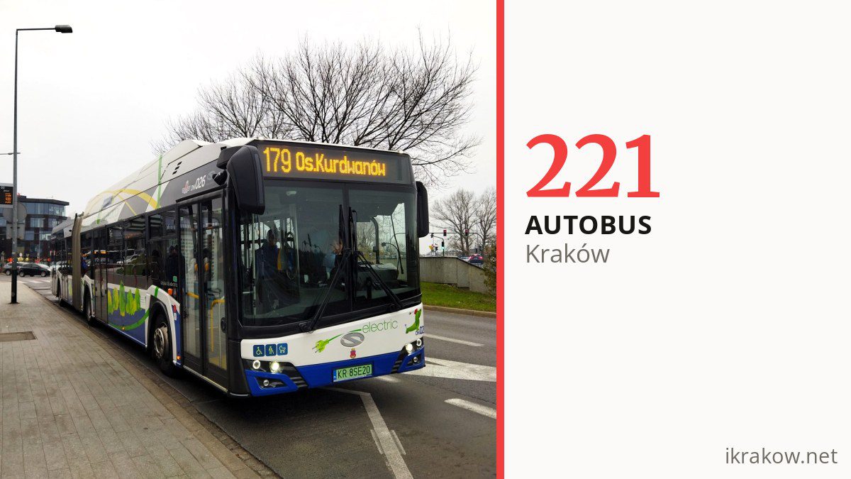 Autobus 221 w Krakowie