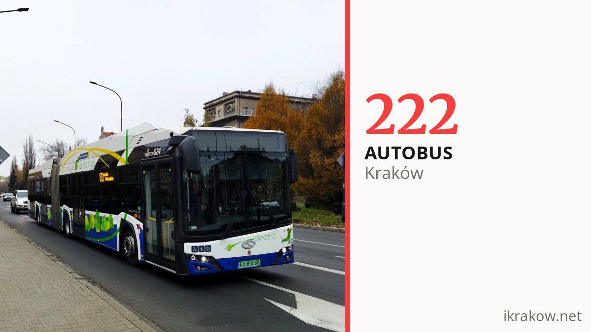 Autobus 222 w Krakowie