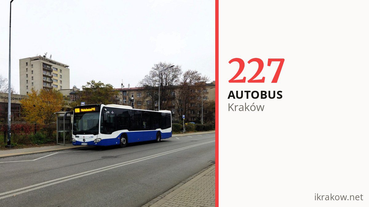 Autobus 227 w Krakowie