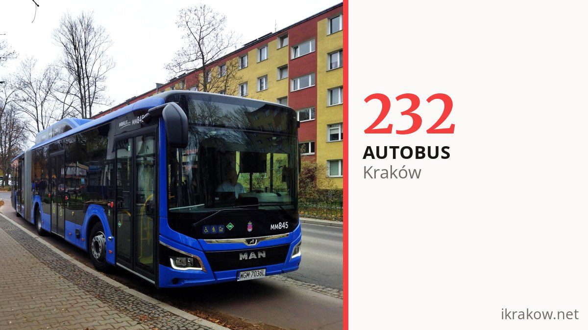 Autobus 232 w Krakowie
