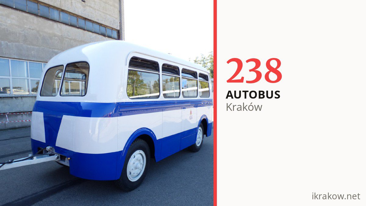 Autobus 238 w Krakowie