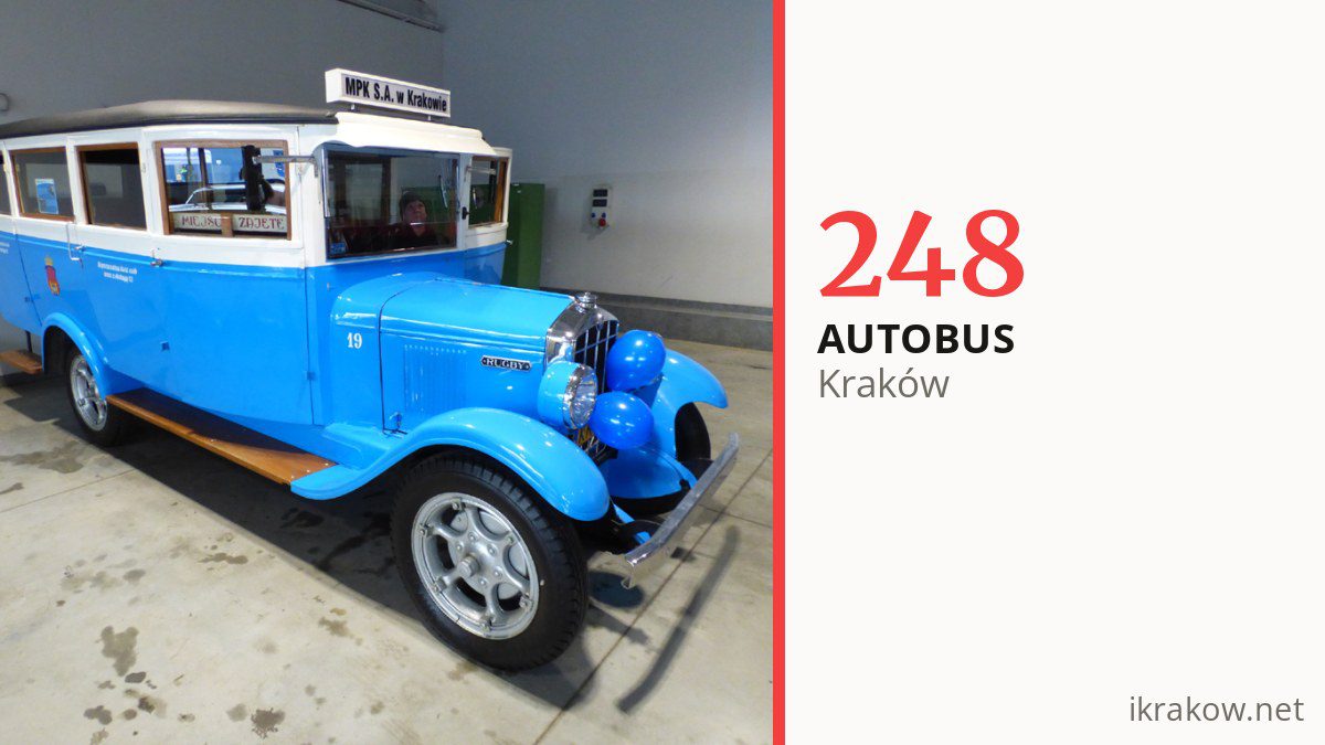 Autobus 248 w Krakowie