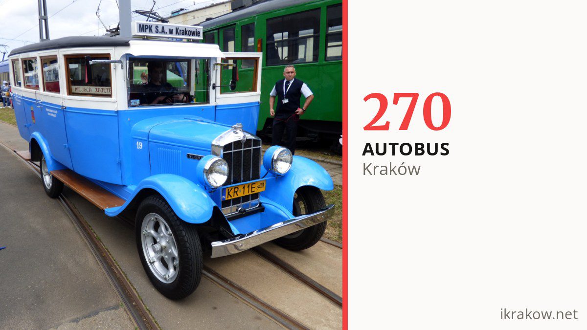 Autobus 270 w Krakowie