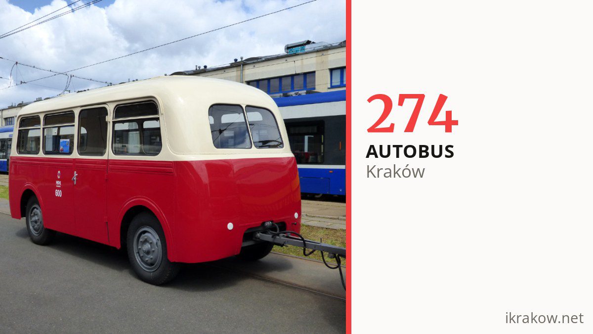 Autobus 274 w Krakowie