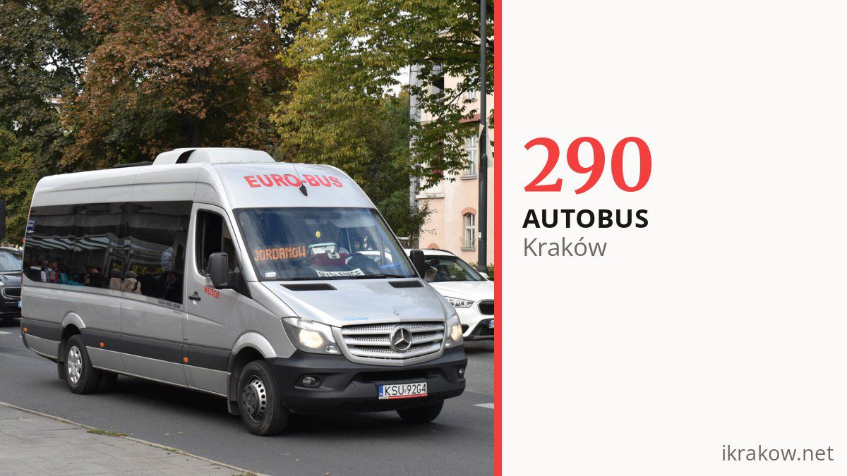 Autobus 290 w Krakowie