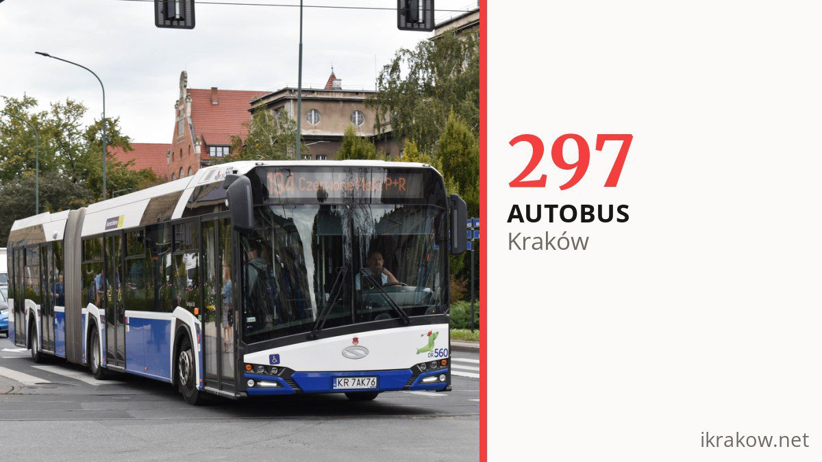 Autobus 297 w Krakowie