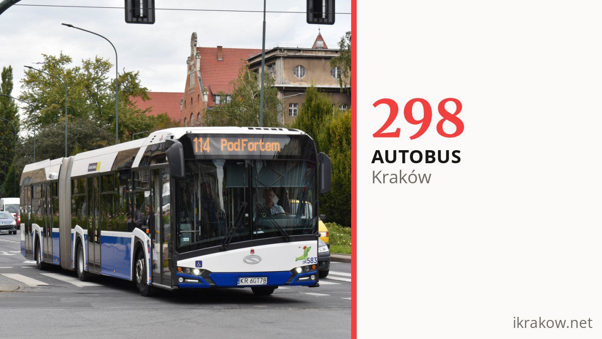 Autobus 298 w Krakowie