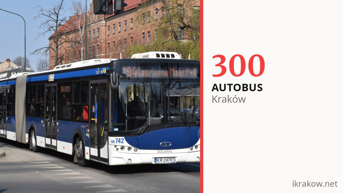 Autobus 300 w Krakowie