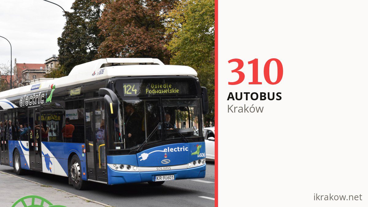 Autobus 310 w Krakowie