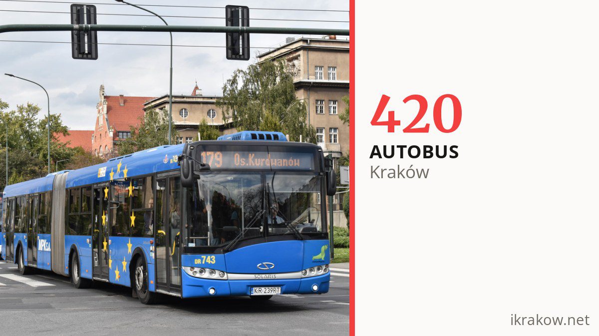 Autobus 420 w Krakowie
