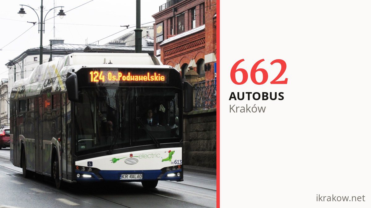 Autobus nocny 662 w Krakowie