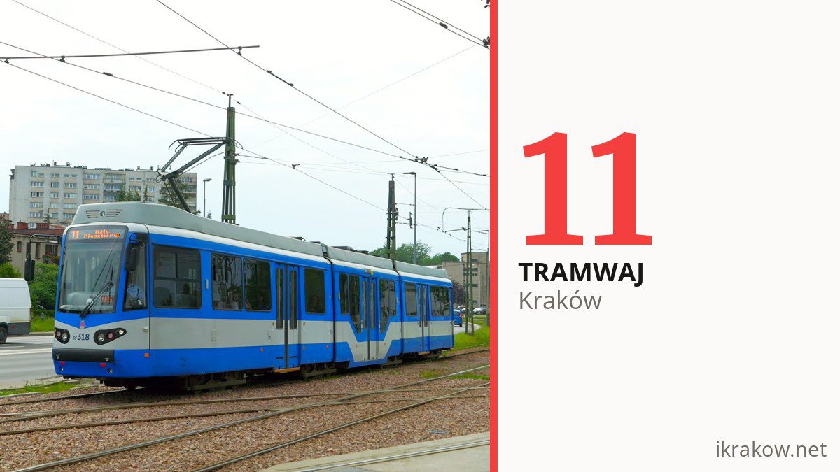 Tramwaj 11 w Krakowie