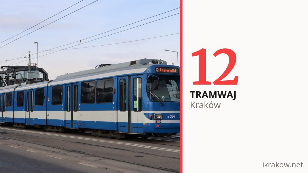 Tramwaj 12 w Krakowie