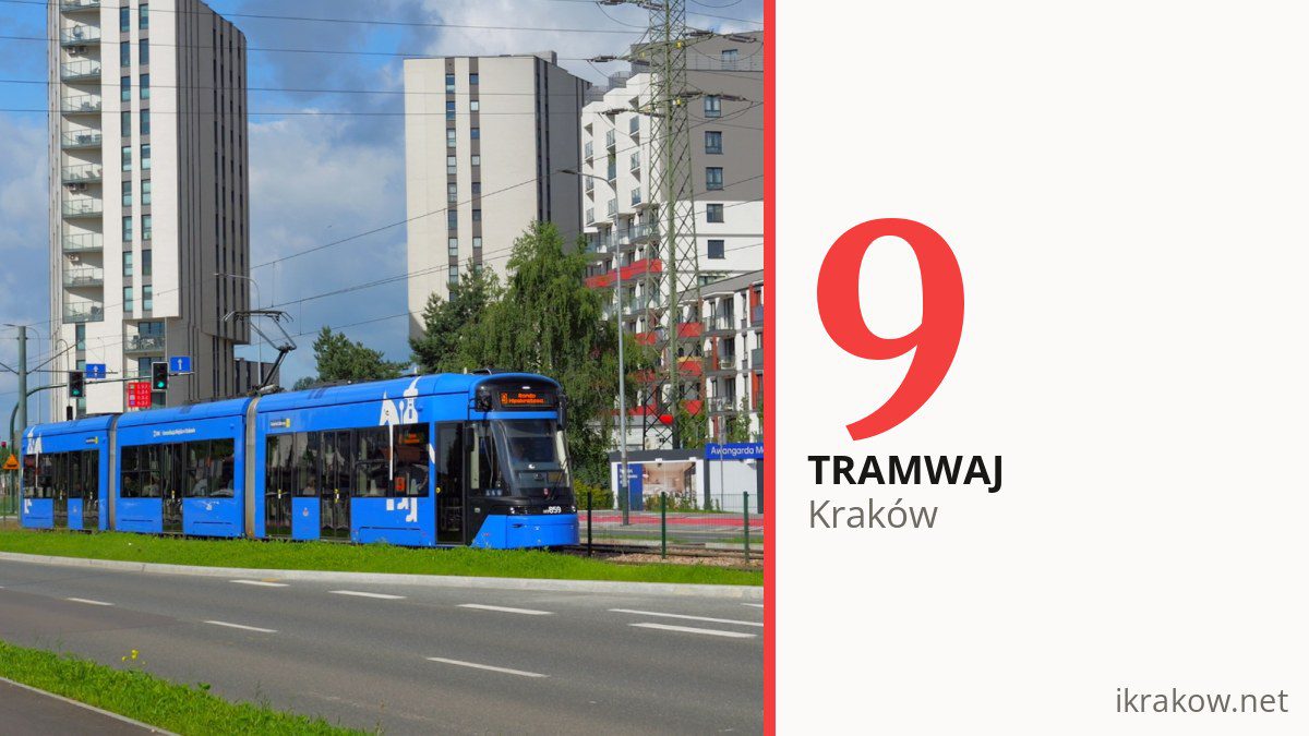 Tramwaj 9 w Krakowie